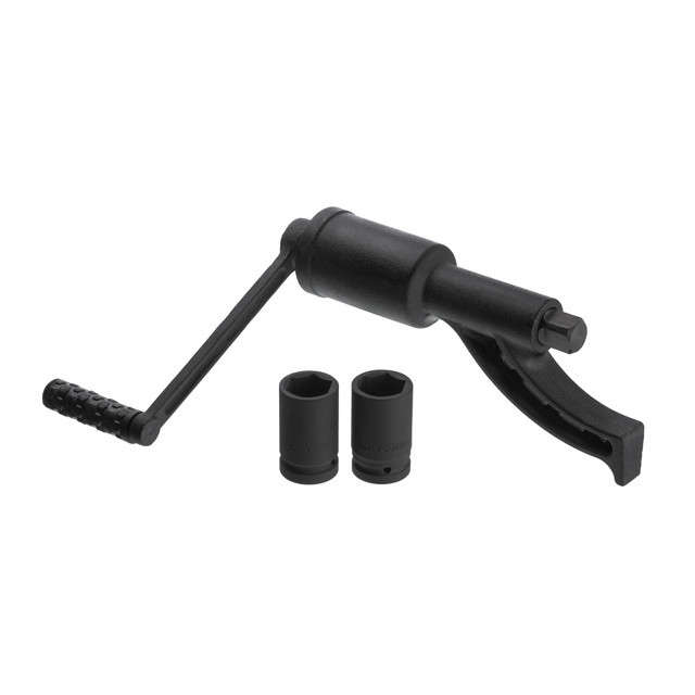 Ключ балонний роторний для вантажних авто, 310 мм, передавальне відношення 1:56, макс. крутний момент 5000 Nm, головки 32, 33 мм, Київ - фото 5