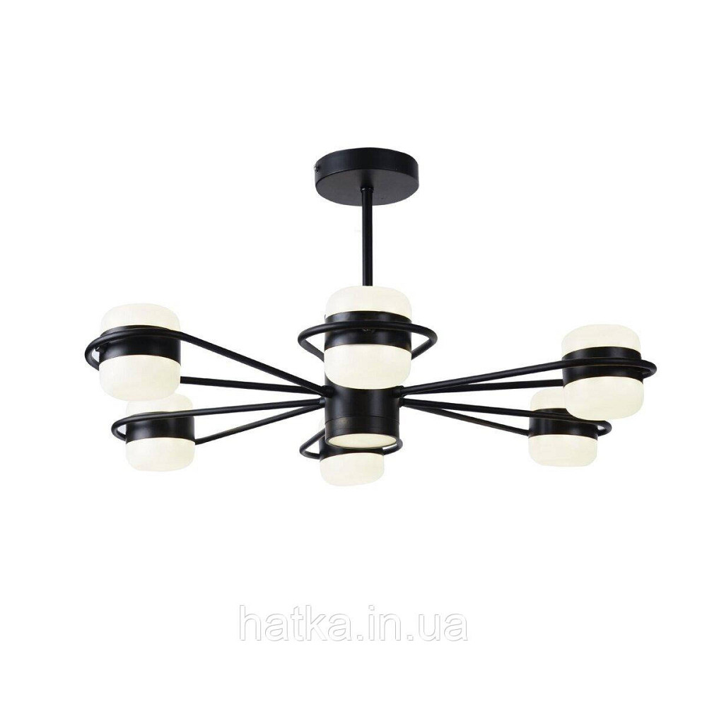 Люстра світлодіодна акрилова Sirius B N4557/6 BK Київ - фото 3