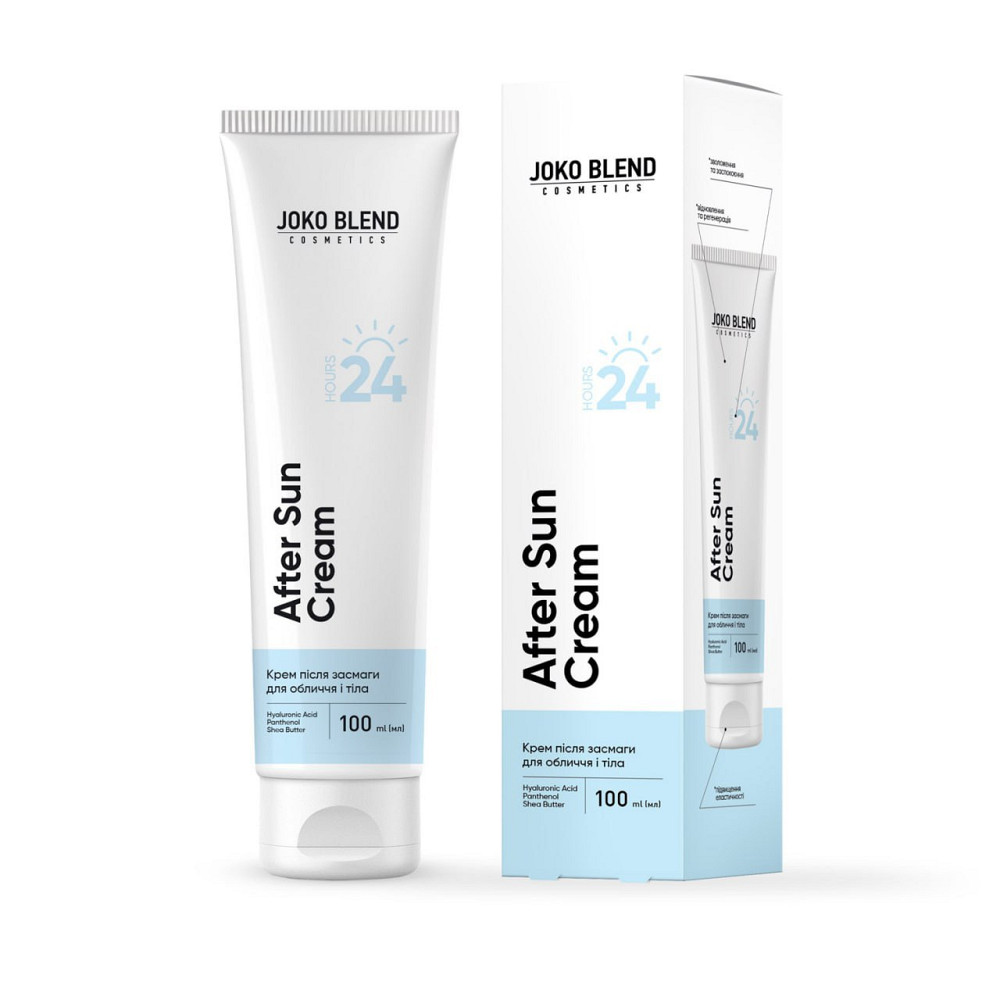 Крем після засмаги для обличчя та тіла Joko Blend 100 мл Київ - фото 1