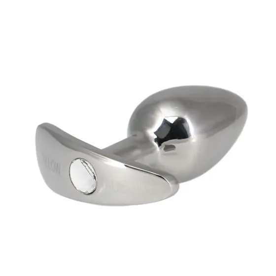 Анальна пробка Pillow Talk Sneaky Luxurious Stainless Steel Anal Plug із кристалом Swarovski Львів