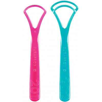 Очищувач язика Curaprox CTC 203 1 шт. З одним лезом + 1 шт. З подвійним лезом Колір в асортименті (7612412427134) Вінниця