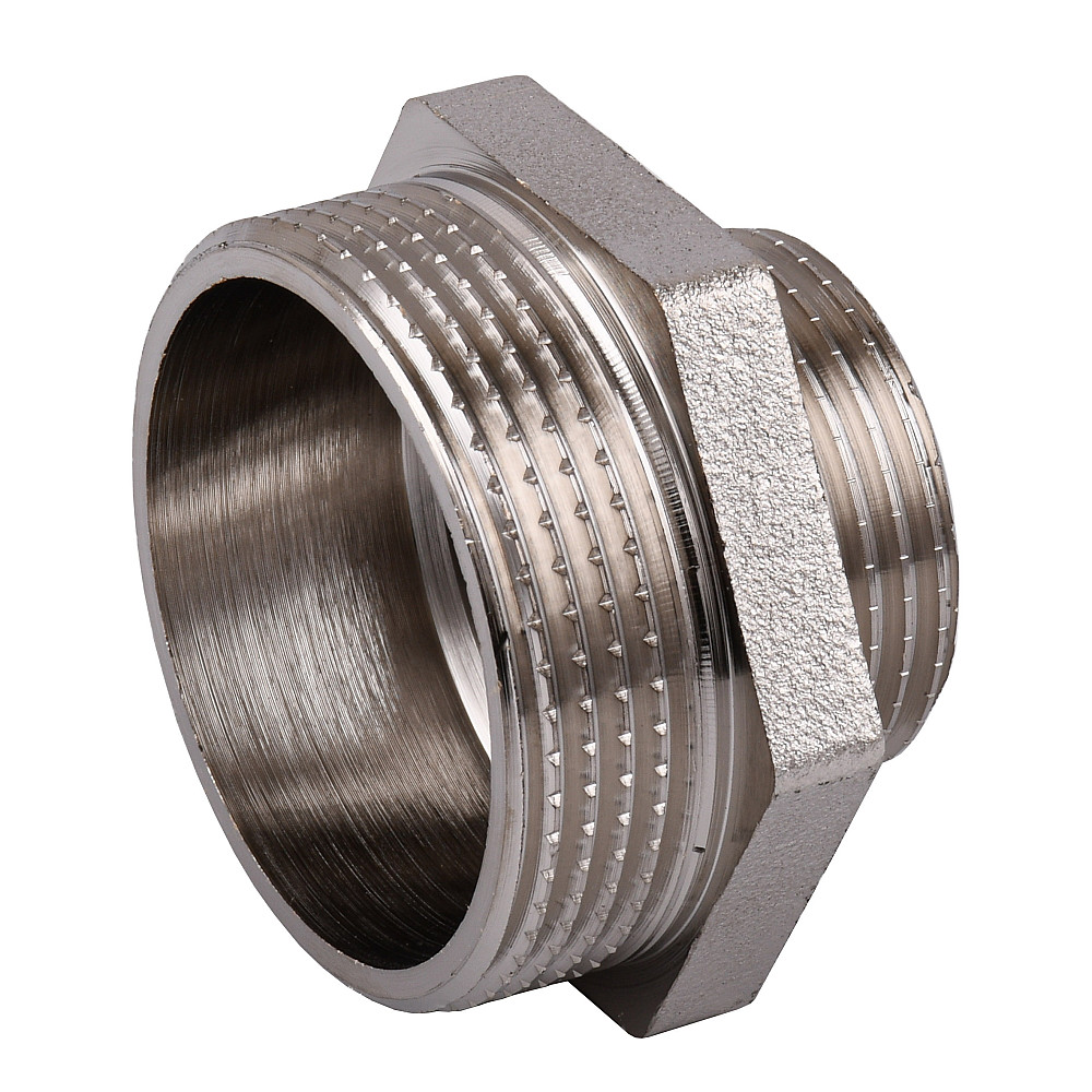 Ніпель редукційний 1 1/2″х1″ЗЗ нікельований NN752S OPTIMUM Тернопіль - фото 2