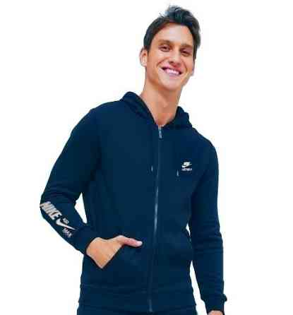 Мужская зимняя мастерка Nike Air Max  ESSENTIALS+ FLEECE MEN'S HOODIE 52 Киев