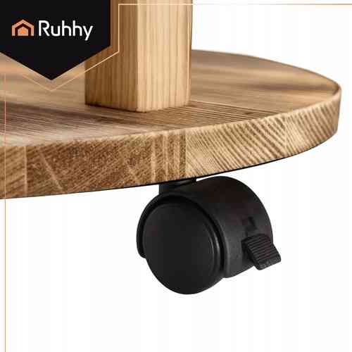 Дерев'яна підставка для квітів 86 см на коліщатках Ruhhy (26041) Нововолинськ