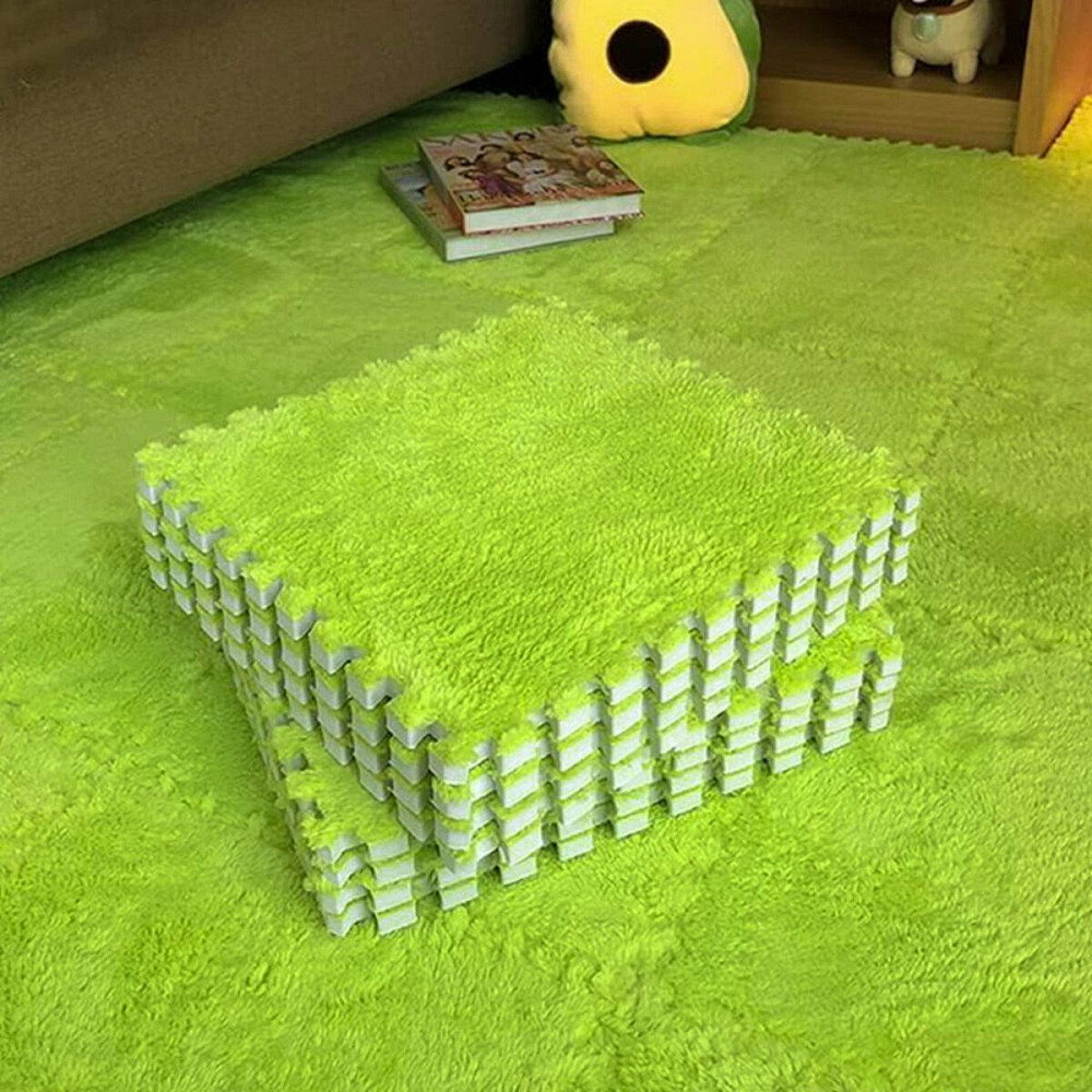 Плюшева підлога-пазл салатова Київ - фото 8