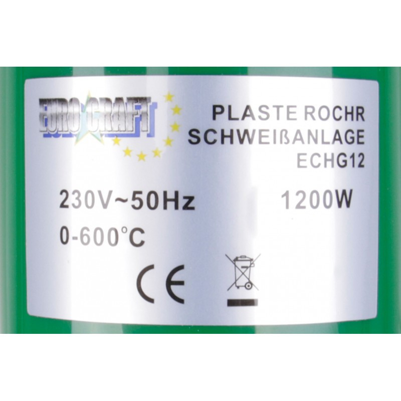 Зварювальний паяльний фен Euro Craft ECHG12 – для ремонту пластику Львів - фото 7