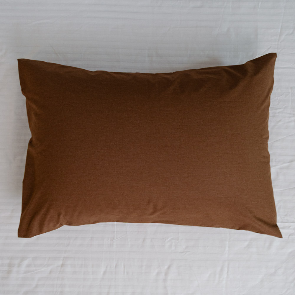 Наволочка на подушку 60х60 см бязь ранфорс 120 г/м2 YouStar 1 шт. (Шоколад) Суми - фото 4
