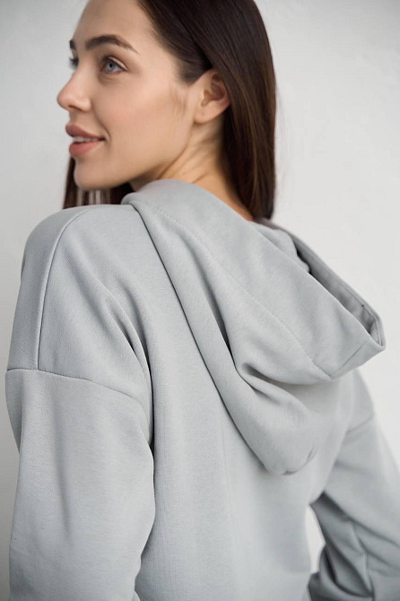 Костюм женский спортивный демисезонный Серый M Харьков - изображение 2