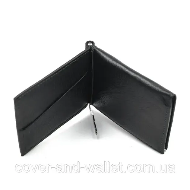 Шкіряний гаманець затискач для купюр і карток Marco Coverna Київ - фото 9