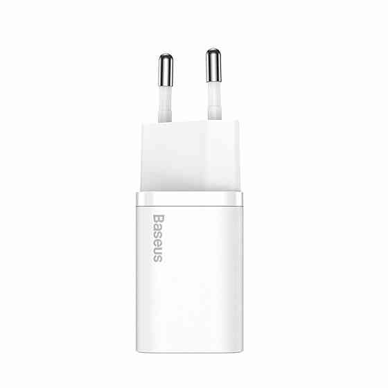 Мережевий зарядний пристрій Baseus Super Si Quick Charger 1C 25W EU White Киев