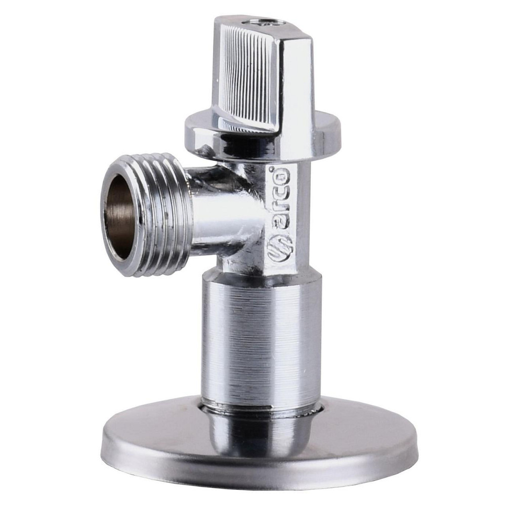 Кран шаровый угловой ARCO 1/2″х 1/2″ NOV91MAC 2 шт. металлическая ручка (000008979) Киев - изображение 2
