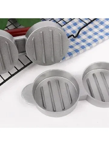 Пресс для котлет Char-Broil RD-9048 двойной, литой алюминий, 2 формы Ø11.5 см, удобная ручка Одесса - изображение 5