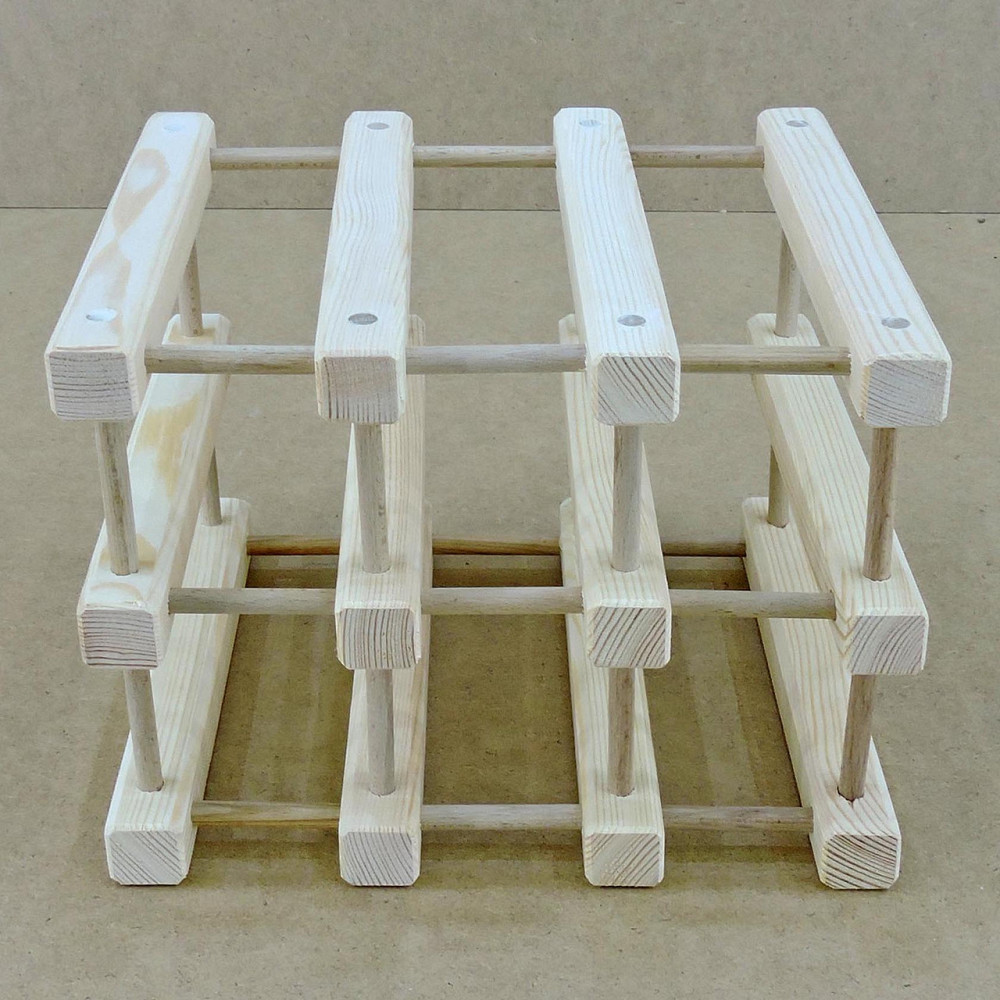 Настольная винная полка 