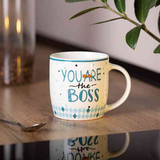 Чашка порцелянова BOSS 450 (мл) для чаю та кави RX-N240278YBOSS Київ