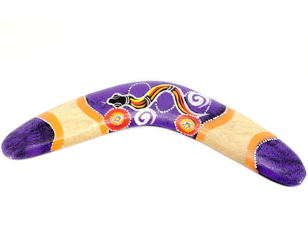 Бумеранг дерево розписний фіолетовий Київ - фото 1