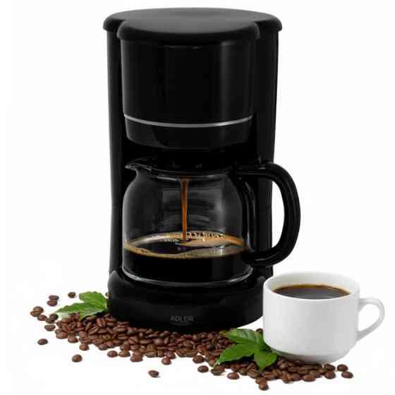 Кофеварка капельная Adler AD 4383 black, 1.5Л, 900Вт SN-75 Львов