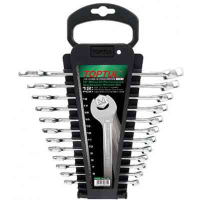 Ключ Toptul ключів комбінованих 6-19 мм 12 шт. (GAAC1201) Вінниця