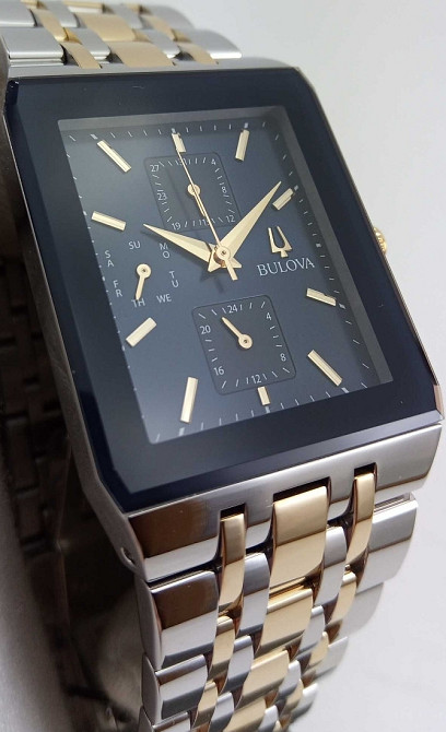 Роскошные мужские часы BULOVA 98C150 с календарем, чоловічий годинник. Харьков - изображение 5