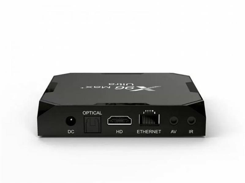 HD медіаплеєр X96 MAX+ Ultra Android TV (905x4/4GB/64GB) Чорний Харьков - изображение 4