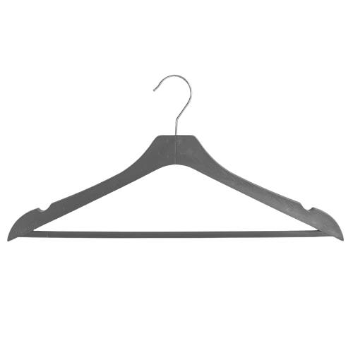 Набір вішалок для одягу 3шт сірий Wooden Design Виланд Житомир