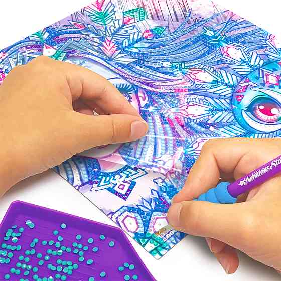 Набір для творчості з алмазною мозаїкою – Морозне сяйво Дніпро