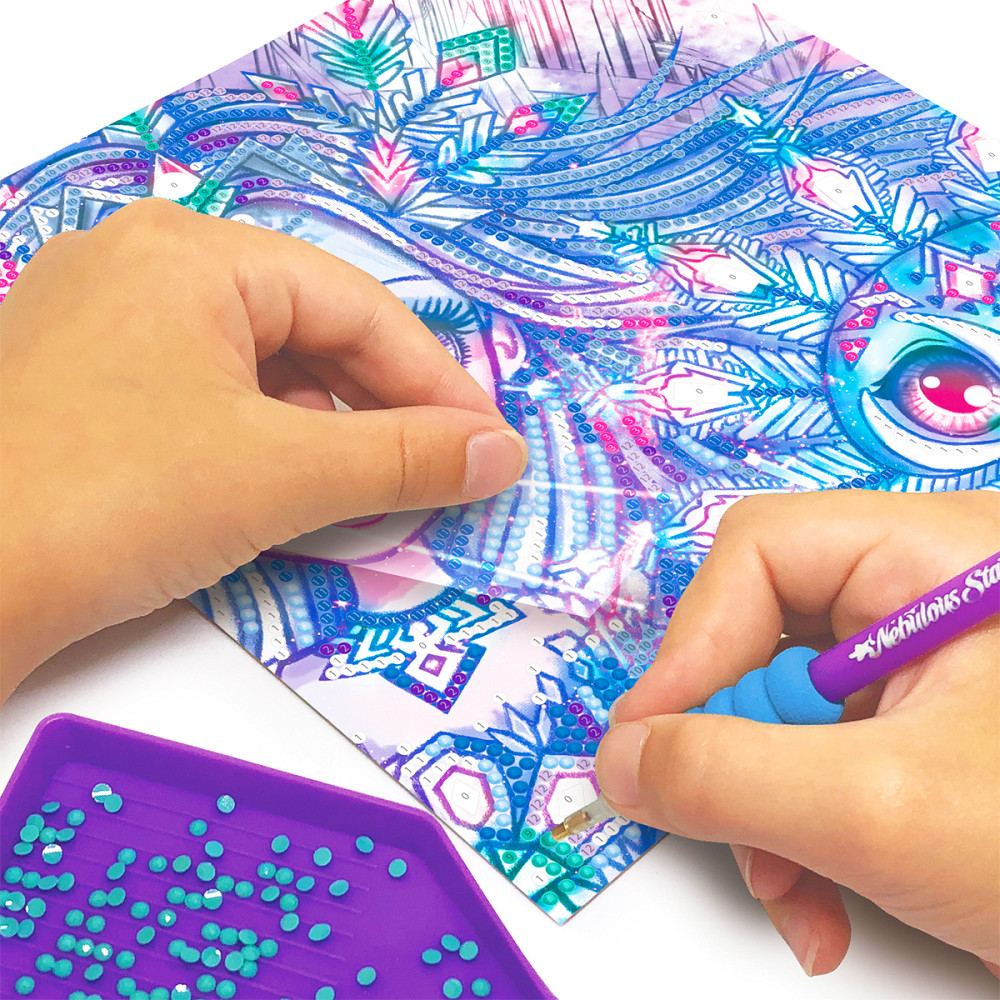 Набір для творчості з алмазною мозаїкою – Морозне сяйво Дніпро - фото 4