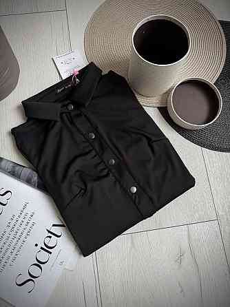 Женский стильный повседневный эластичный комбинезон из качественного плотного микродайвинга Одесса