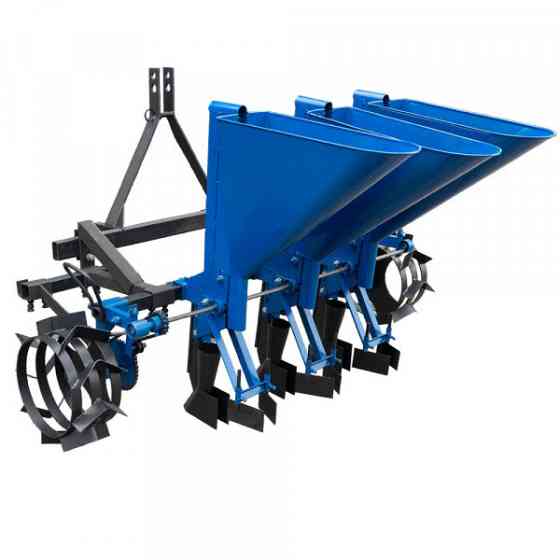 Часникосаджалка 3-рядна (для мінітрактора) (ложки стандарт Ø30) (ЧС18) Харьков