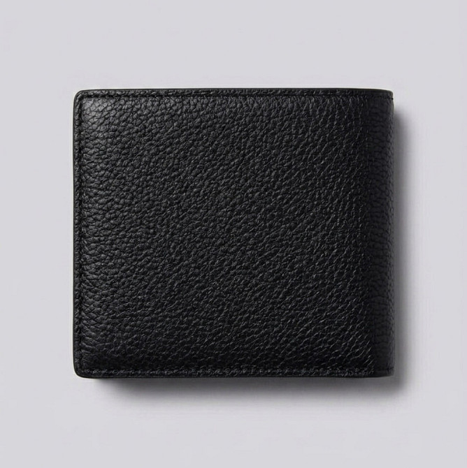 Мужской брендовый кожаный кошелек Boss (7703-1) Киев - изображение 4