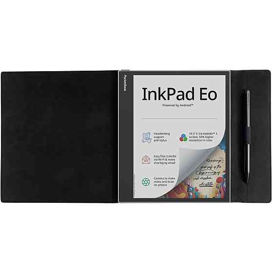 Обкладинка PocketBook 10.3", InkPad Eo(PB1042), Flip Cover, чорна Винница