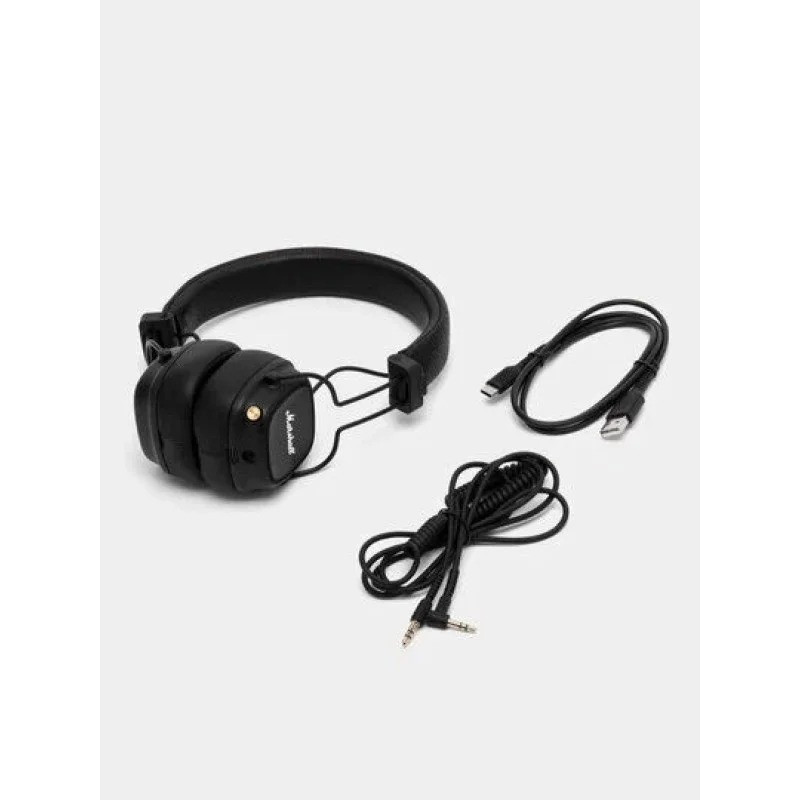Bluetooth-гарнітура Marshall Major IV Black (1005773) Чорний Харків - фото 15