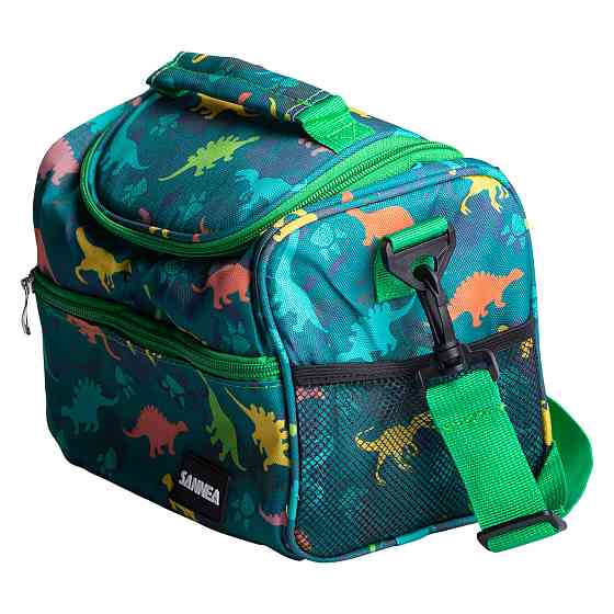 Ланч бег термосумка дитяча 5 (л) для ланчу, пікніка сумка для їжі в школу сумка холодильник Зелений HP-14-12 Київ