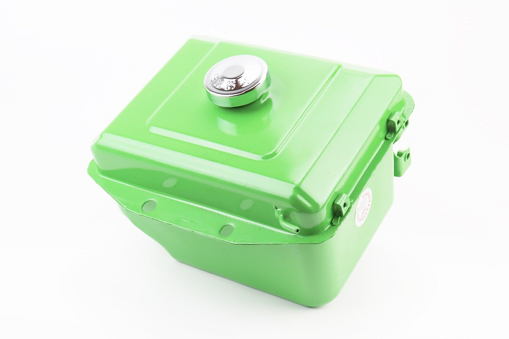 Бак паливний R175A/R180NM, 260x190x165mm, виступ. горловина, отвір під шланг паливний + кришка Київ - фото 2