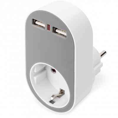 Зарядний пристрій Digitus Universal USB + Power Socket (DA-70617) Вінниця