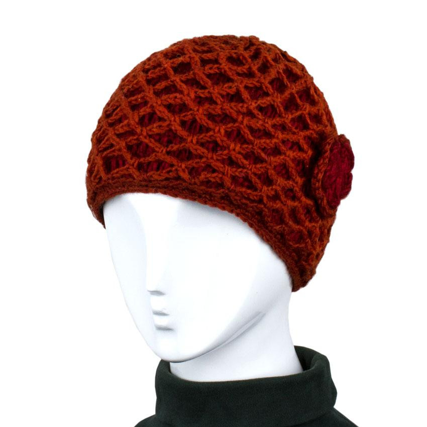 Шапка жіноча вовняна Київ - фото 1