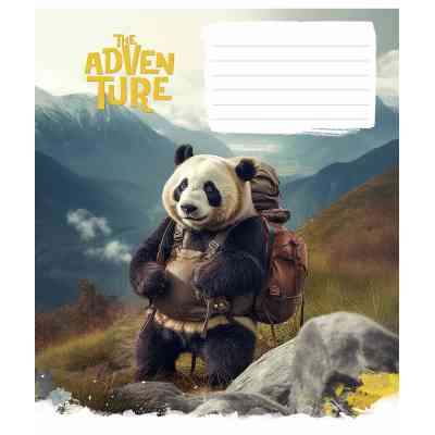 Зошит Школярик Best adventure 12 аркушів лінія (012-3285L) Вінниця