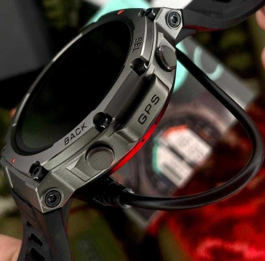 Годинник з пульсометром Modfit Titan Force GPS Black вологозахист 5АТМ. Київ - фото 4