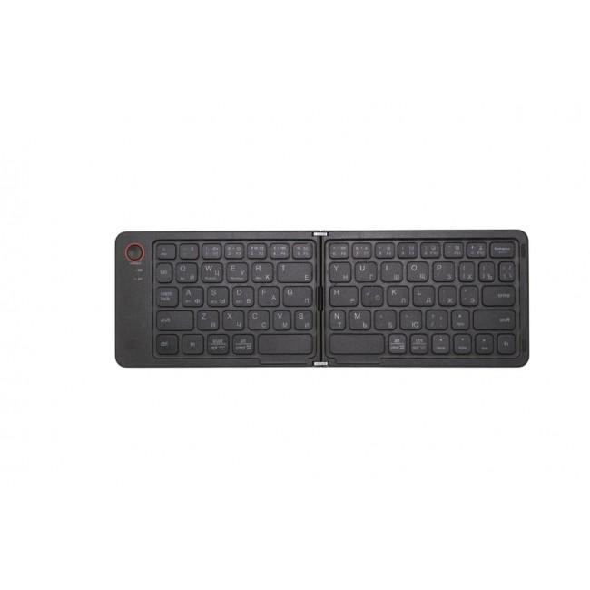 Складная портативная мини Bluetooth-клавиатура B023 для Android, IOS, Windows (eng/ru) Black,67 клав Киев - изображение 4
