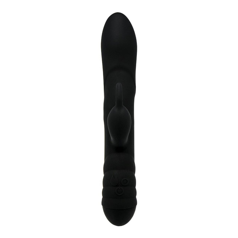 Вибратор-кролик Adrien Lastic Twister с ротацией, черный Sex Aura Киев - изображение 3