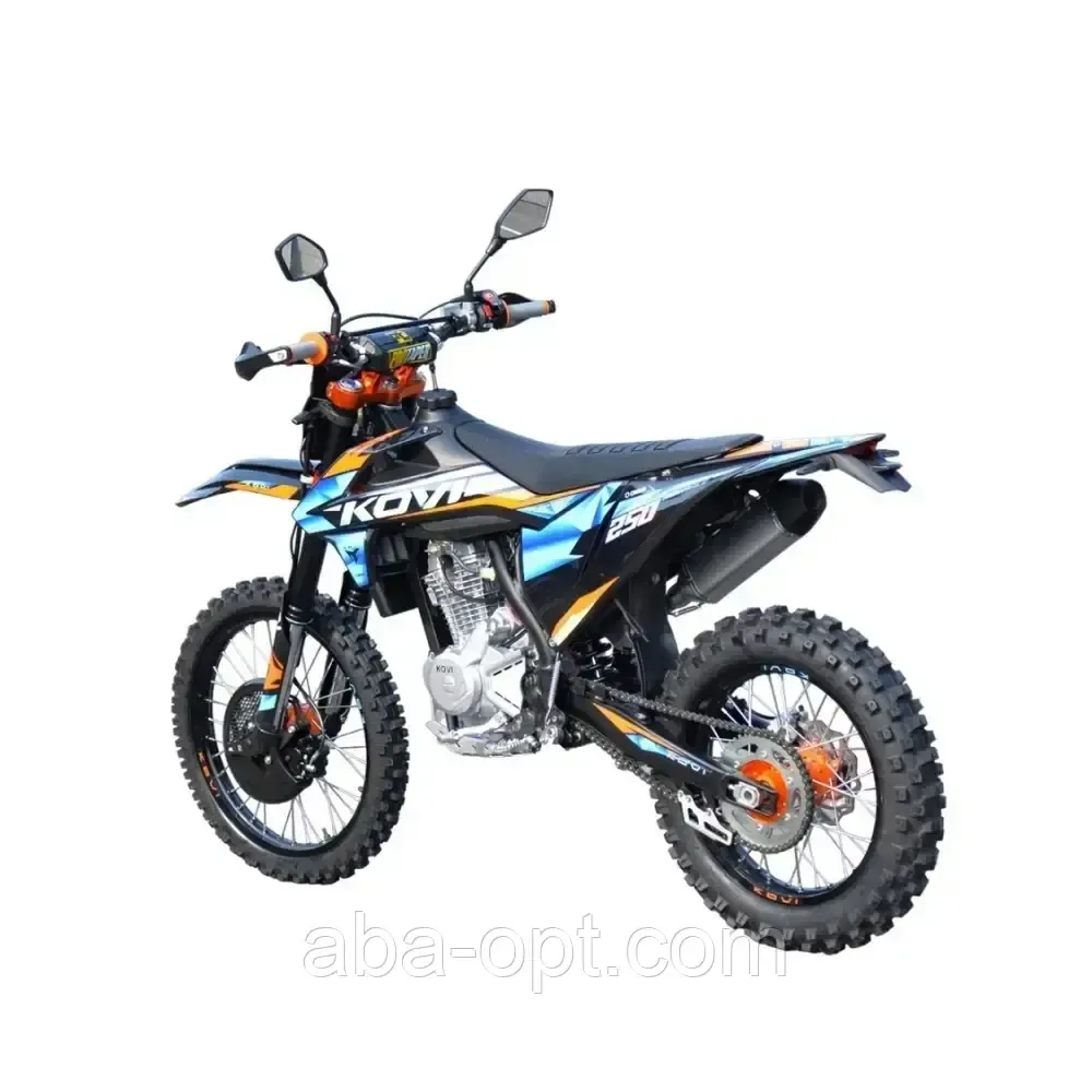 МОТОЦИКЛ Бензиновий Kovi 250 ADVANCE Крос Об'єм 249м3 шини 21'’/18''/16 купити в інтернет-магазині дешево Одеса - фото 3