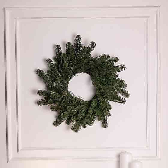 Lugi Штучний різдвяний вінок Зелений Святковий 60 см TD-VINGR Коломия