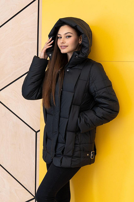 Женская модная демисезонная куртка. Курточка женская весенняя.  44-56р Киев - изображение 1