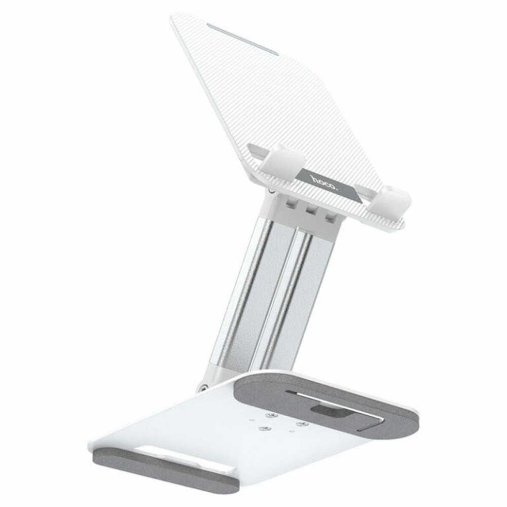 Тримач для мобільного HOCO PH48 Fun dual axis 360 rotating tablet desktop holder White Киев - изображение 2