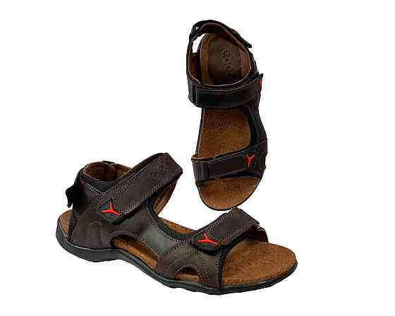 Мужские трекенговые кожаные сандалии,производство Польши Киев