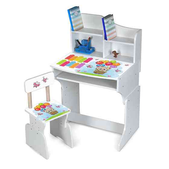 Дитяча парта M 904-3 висота 3 положення, зі стільчиком Вінниця
