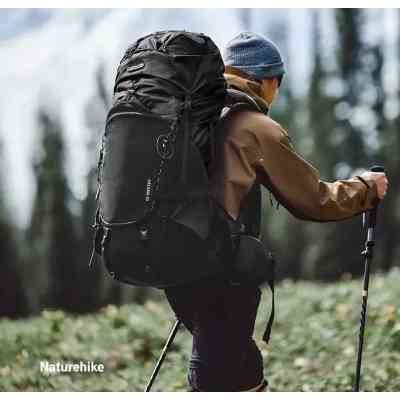 Рюкзак туристичний Naturehike Helium CNK2450XB014, 70 л, чорний, M (6975641883876) Вінниця