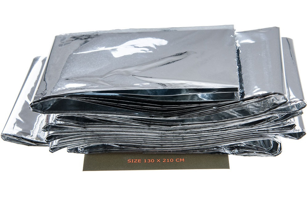 Універсальна Термоковдра - фольга 210х130 см рятувальна NRC Badger Outdoor Нововолинськ - фото 3