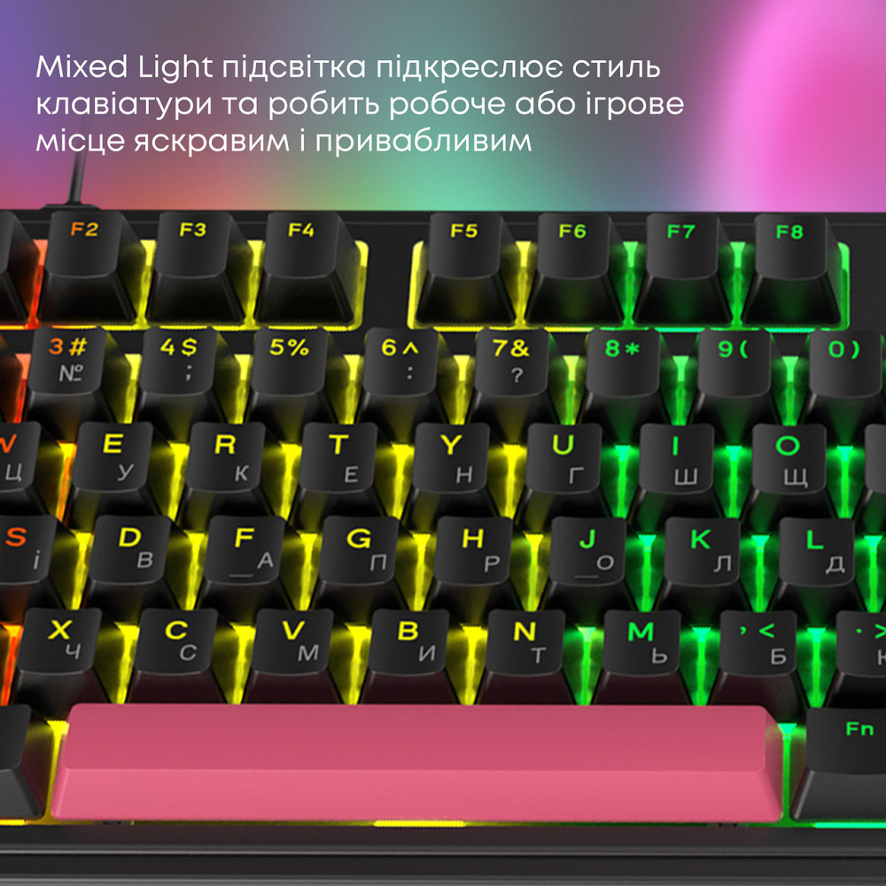Клавіатура Ajazz AK980 Red Switch Black USB-C (AK980-R-BR) ( 24881 ) Харьков - изображение 12