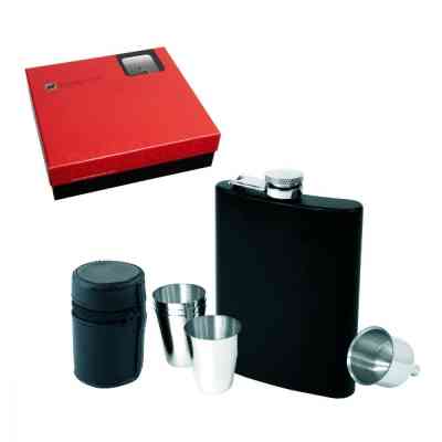 Фляга Schwarzwolf Madonie набір 237 мл чорний (F5000200AJ3) Винница