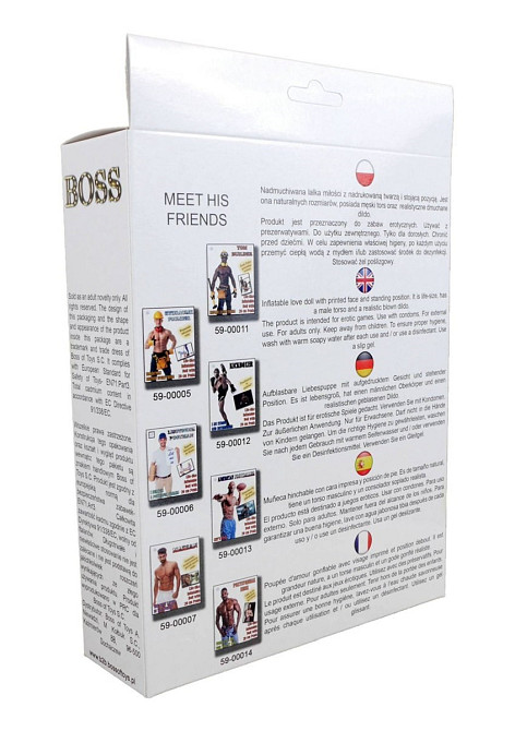 Надувная кукла BOYS of TOYS - BOSS, BS5900008 Sex Aura Киев - изображение 3